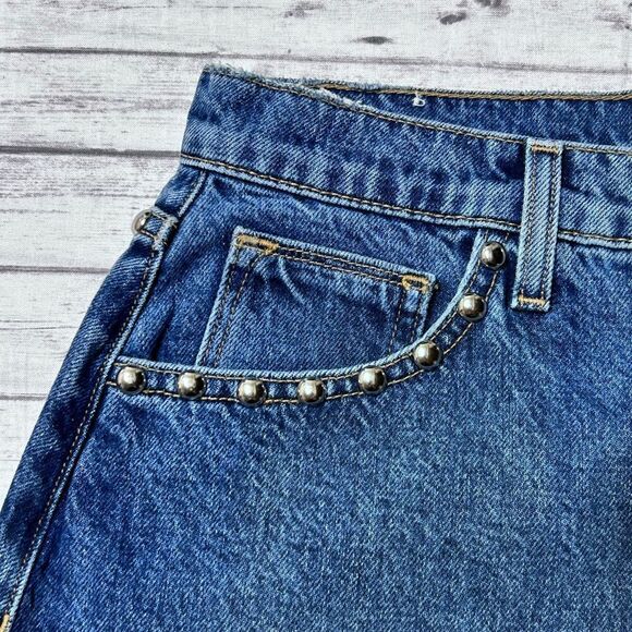 Hudson The Viper Denim Mini Skirt - Picture 5 of 12